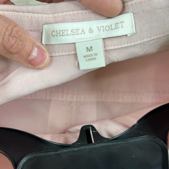 Chelsea & Violet Tencel Point Collar 3/4 Sleeve Top - Picture 14 of 16